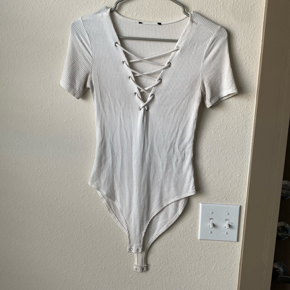 S White Bodysuit